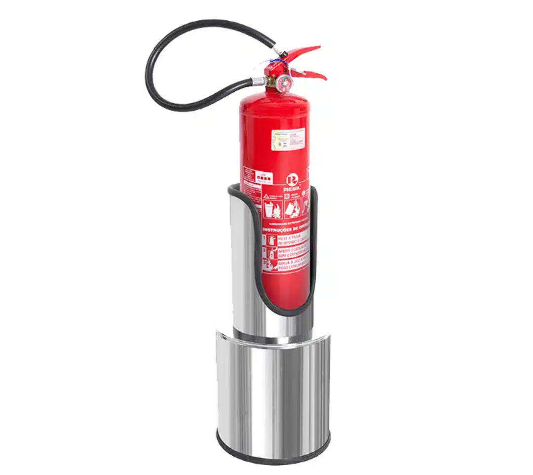 Suporte para Extintor de Incêndio