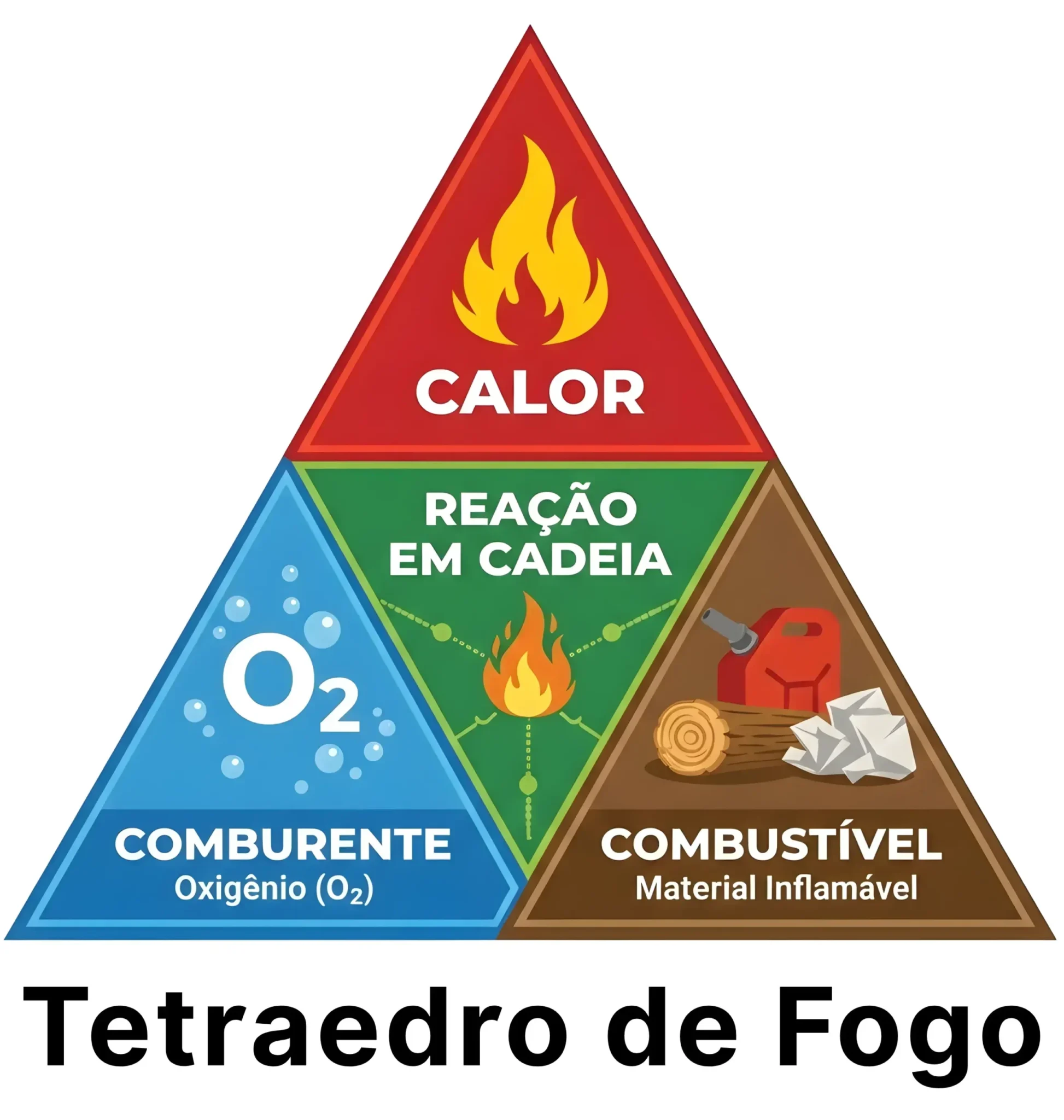 Descubra o que é tetraedro do fogo e sua importância na segurança contra incêndios