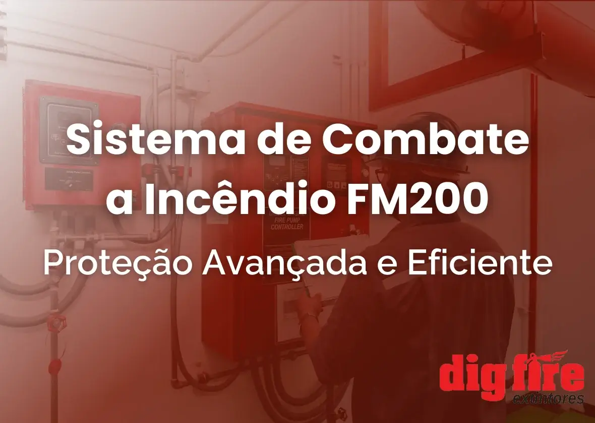 Sistema de Combate a Incêndio FM200: Proteção Avançada e Eficiente