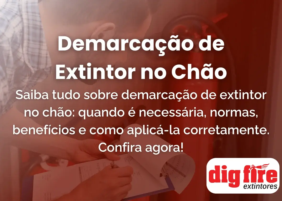 Demarcação de Extintor no Chão: Quando é Necessária?