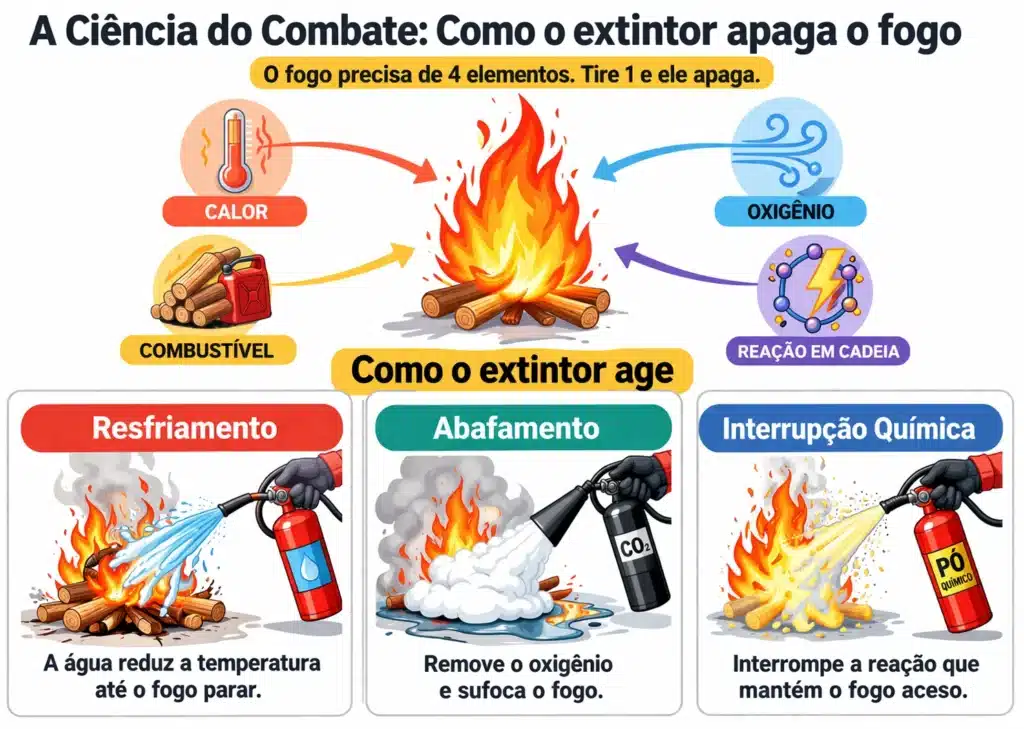Qual a função do extintor