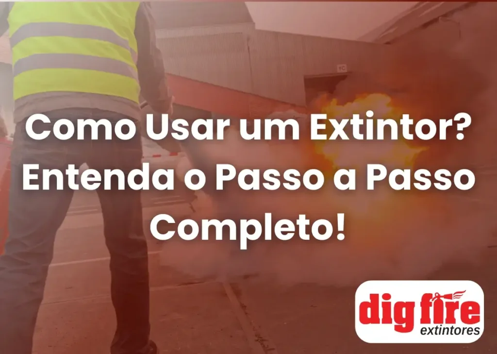 Como usar um extintor
