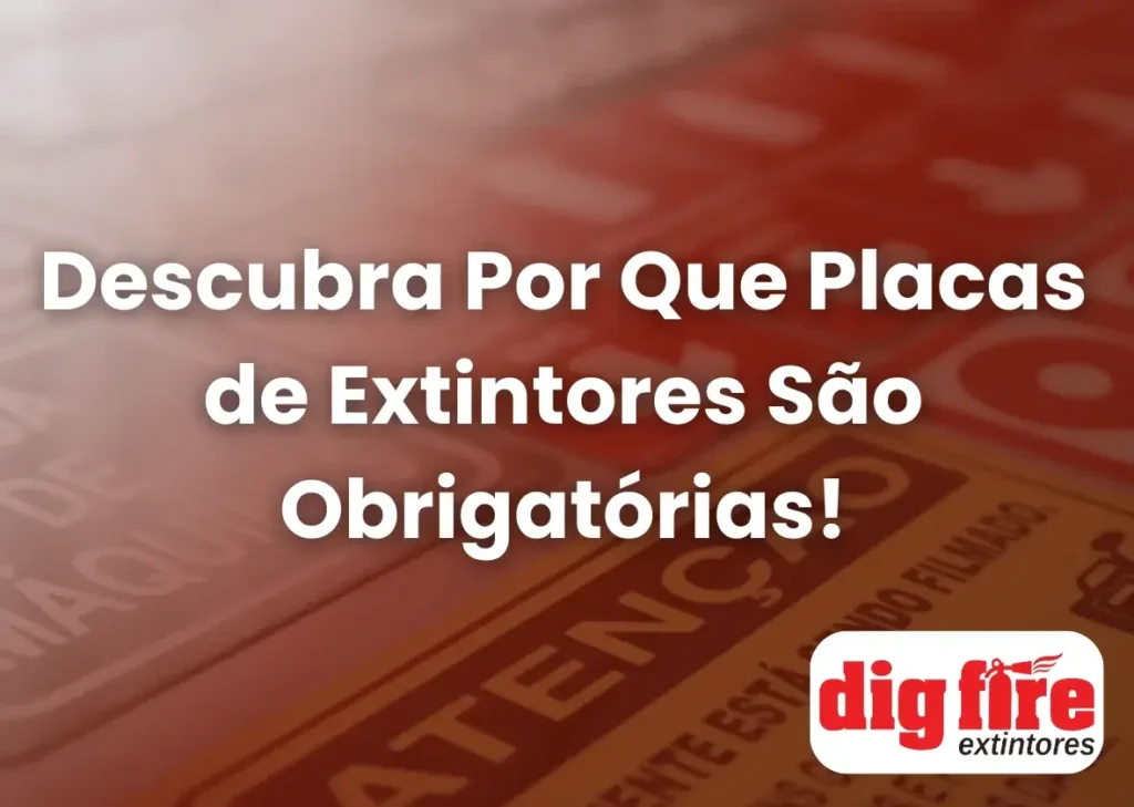 Placas de Extintores