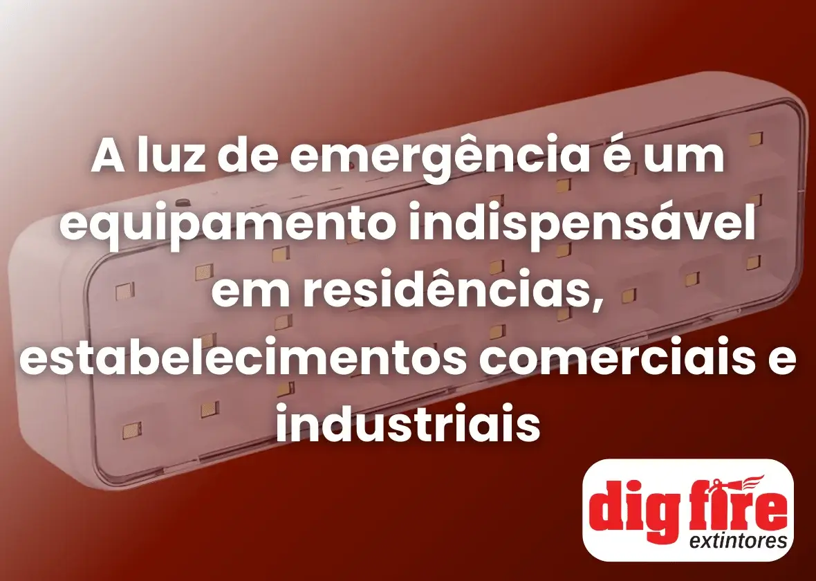 Luz de Emergência: Segurança Essencial em Todo Lugar