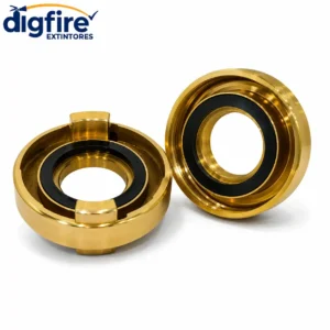 Adaptador Storz 2.1/2 5FF x 2.1/2 ER em Latão para Hidrante