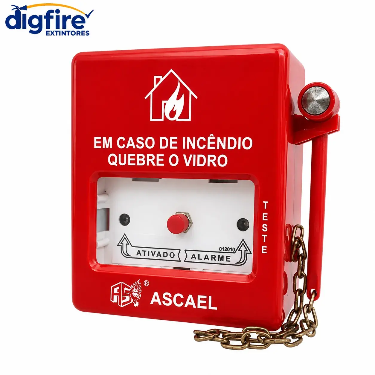 Botoeira ABS ABDE-T-A-M-1024 Ascael