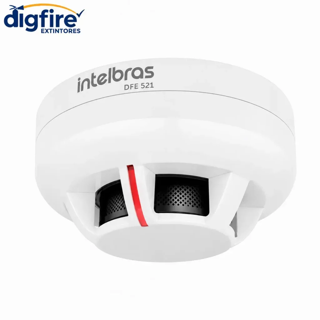 Detector de Fumaça DFE 520 Intelbras — foto do produto na Dig Fire