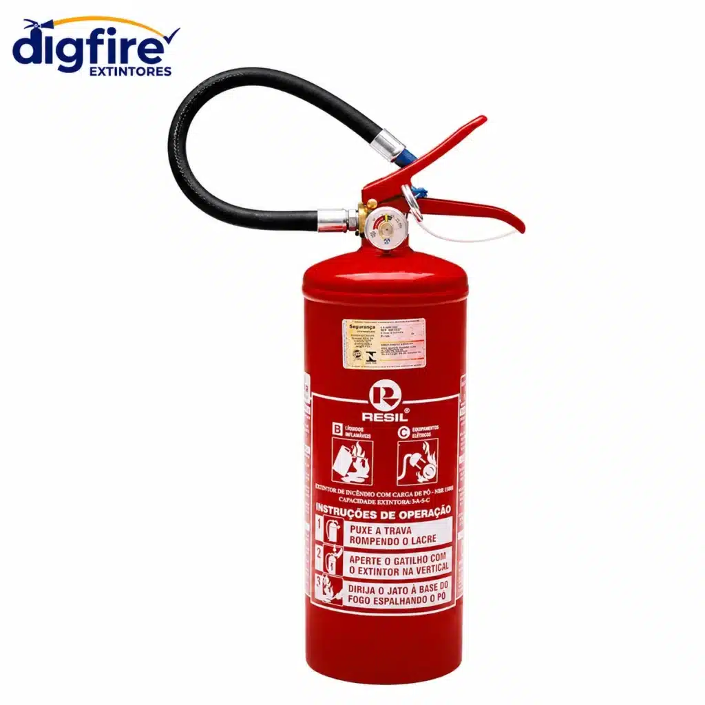 Extintor de Pó Químico BC 4KG para cotação de segurança contra incêndio