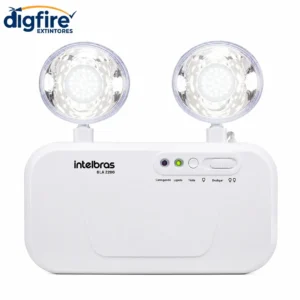 Luz de Emergência LED Autônoma 2200 Lumens
