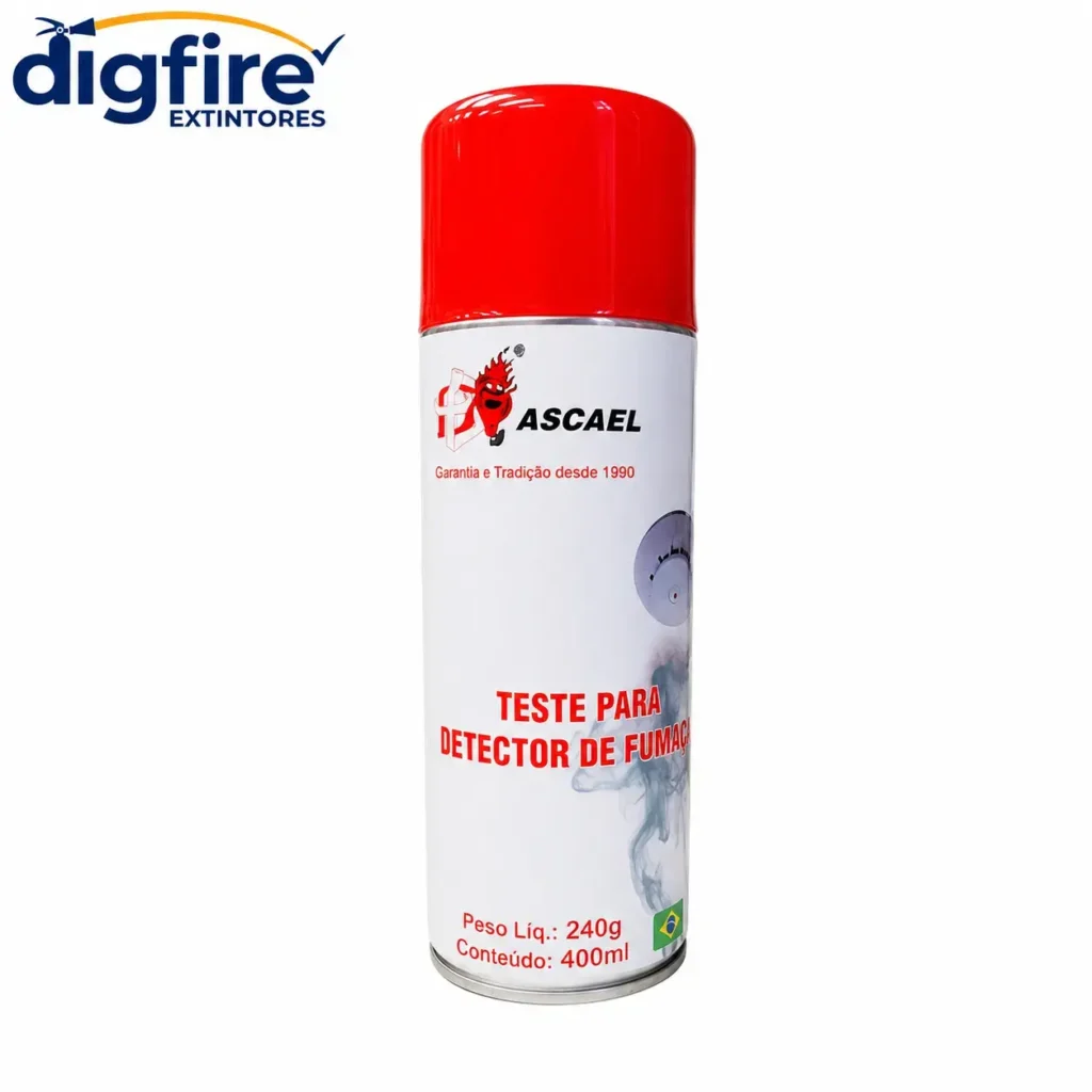 Spray Teste Detector de Fumaça