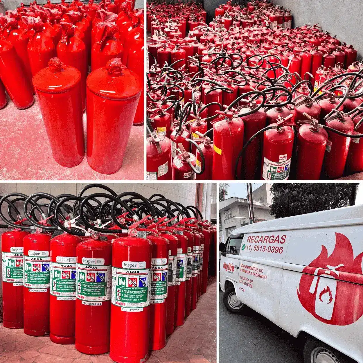 Manutenção de extintores de incêndio normas do INMETRO número 58