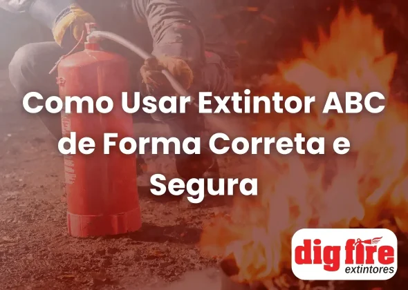 Como usar extintor ABC