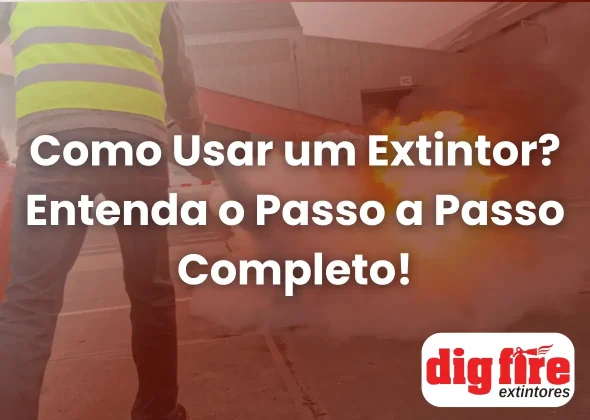 Como usar um extintor