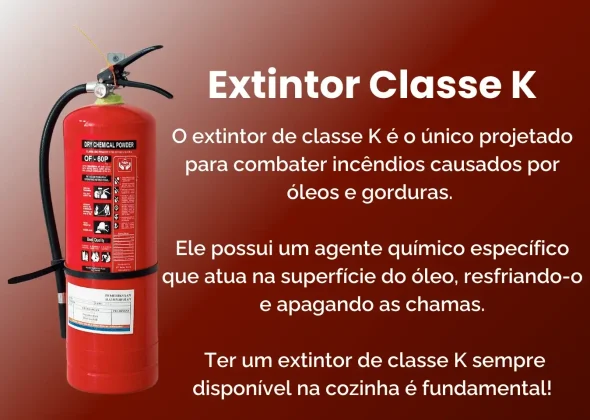 Extintor Tipo K