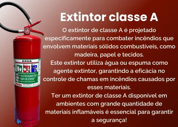 Extintor Classe A