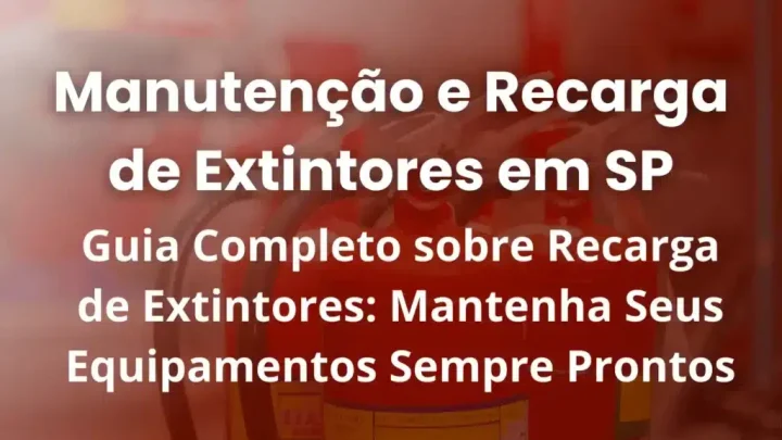 Recarga de Extintores SP