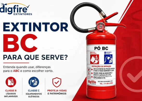 Extintor BC para que serve