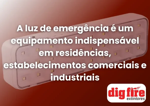 luz de emergência